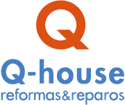 Logotipo Q-house - Reformas e Reparos