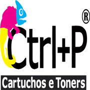 Logotipo Ctrl+p Cartuchos e Toners